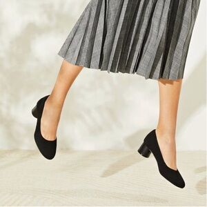 Vivaia Elvia Knit Block Heel Pumps - Women